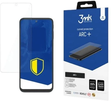 Захисне скло 3MK ARC+ Fullscreen для Motorola Moto G41 (5903108473385)