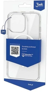 Etui plecki 3MK MagCase z Magsafe do Apple iPhone 15 Pro Clear (5903108527590)