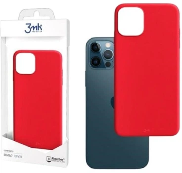 Панель 3MK Matt Case для Apple iPhone 12/12 Pro Полуниця (5903108313346)