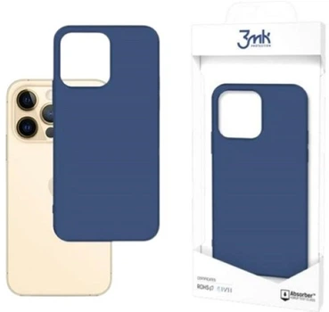 Панель 3MK Matt Case для Apple iPhone 13 Pro Чорниця (5903108428941)