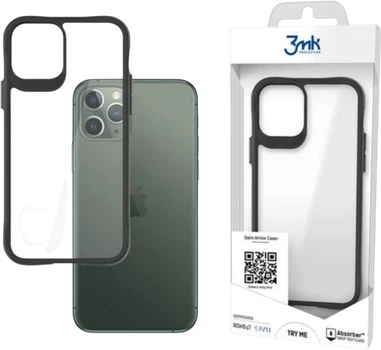 Панель 3MK Satin Armor Case+ для Apple iPhone 11 Pro Max Прозорий (5903108441827)