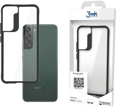 Панель 3MK Satin Armor Case+ для Samsung Galaxy S22 Plus Прозорий (5903108449267)