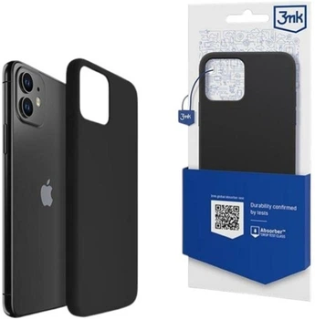 Панель 3MK Silicone Case для Apple iPhone 11 Чорний (5903108498975)