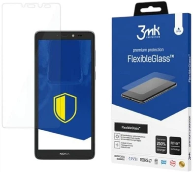 Захисне скло 3MK FlexibleGlass для Nokia C2 2nd Edition (5903108466868)