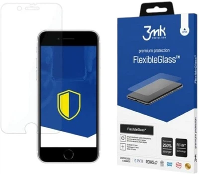 Захисне скло 3MK FlexibleGlass для Apple iPhone 7/8/SE 2020/SE 2022 (5901571133720)
