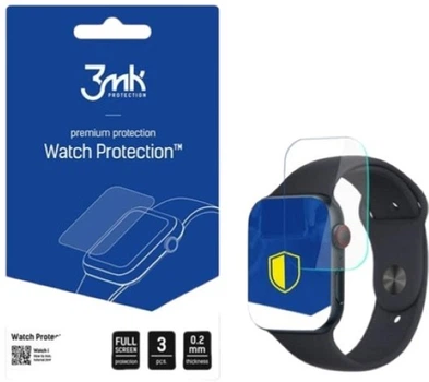 Folia ochronna 3MK Watch Protection na ekran smartwatcha Apple Watch SE (2022) 44 mm 3 szt. (5903108491211)