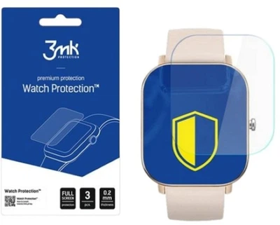 Folia ochronna 3MK Watch Protection na ekran smartwatcha Colmi P8 3 szt. (5903108473477)