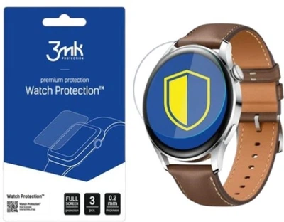 Folia ochronna 3MK Watch Protection na ekran smartwatcha Huawei Watch 3 3 szt. (5903108406826)