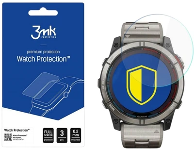 Szkło Hybrydowe 3MK FlexibleGlass do Garmin Quatix 7x 3 szt (5903108474085)