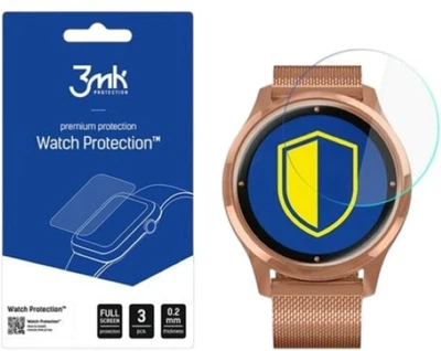 Szkło Hybrydowe 3MK FlexibleGlass do Garmin Vivomove Luxe 3 szt (5903108462495)