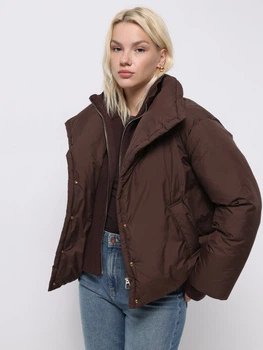 Куртка демисезонная женская Colin's CL1076412DBR L Dark Brown (8684112817903)