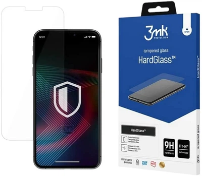 Захисне скло 3MK HardGlass для Apple iPhone 14 Pro (5903108488976)