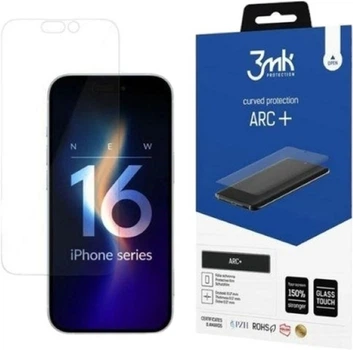 Захисна плівка 3MK ARC+ для Apple iPhone 16 Pro (5903108589055)