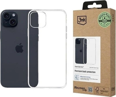 Панель 3MK ClearCase Eco для Apple iPhone 15 Plus Transparent (5903108597029)