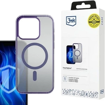 Etui 3MK Frosty MagCase do Apple iPhone 15 Pro Purple (5903108596541)