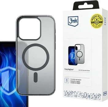 Etui 3MK Frosty MagCase do Apple iPhone 16 Pro Black (5903108596244)