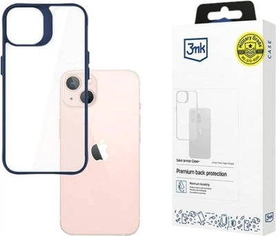 Etui plecki 3MK Satin Armor Case+ do Apple iPhone 15 Blue (5903108592628)