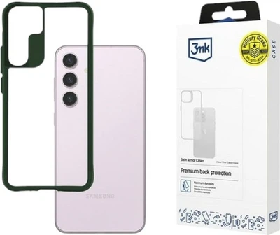 Etui plecki 3MK Satin Armor Case+ do Samsung Galaxy S24 Green (5903108592758)