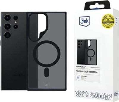 Панель 3MK Smoke Mag для Samsung Galaxy S23 Ultra Black (5903108563468)