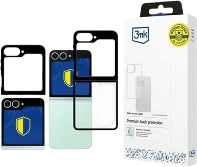 Etui plecki 3MK Satin Armor do Samsung Galaxy Flip 6/Flip 7 Transparent (5903108584999)