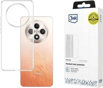 Etui plecki 3MK Clear Case na Oppo Reno 12 F Transparent (5903108582988)