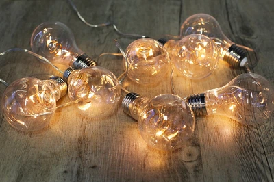Гирлянды декоративные Cotton Balls 10 led #30