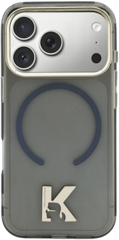 Etui Karl Lagerfeld IML K Head Logo MagSafe do Apple iPhone 17 Black (3666339598198)