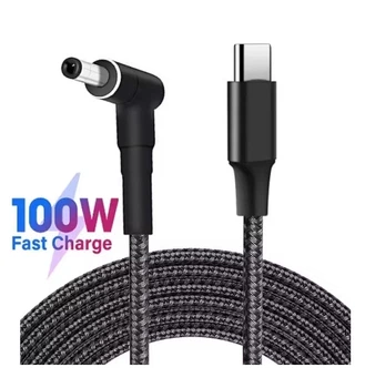 Кабель для зарядки ноутбука Lenovo Type-c male to 4.0x1.7 male (Type-c — штекер /USB pin — штекер) PD 100W