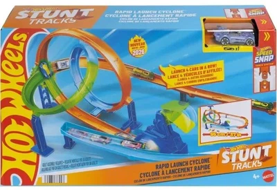 Tor samochodowy Mattel Hot Wheels Mega Cyclone Track (JHK73) (194735333943)