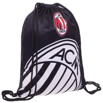 Рюкзак-мешок SP-Sport GA-4433-4 AC MILAN р-р 37х46см Черный-белый