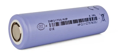 Акумулятор EVE Li-ion 21700/40P, 3,6V 4000mAh, 50(12,5C)
