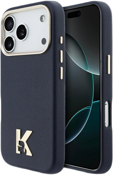 Etui Karl Lagerfeld Karl & Choupette Back MagSafe do Apple iPhone 17 Pro Blue (3666339597412)