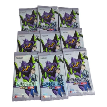 Колекционные карточки аниме Евангелион Evangelion 1 пак 4 карточек 1