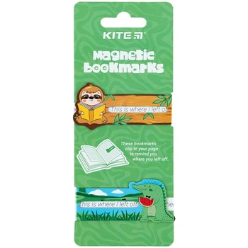 Набір магнітних закладок-індикаторів Kite Smart Animals K24-496-4