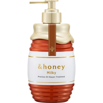 Органічна маска для відновлення пошкодженого волосся &Honey Milky Precious EX Repair Treatment 500 гр.500 гр.