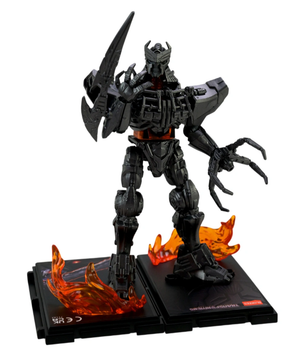 Збірна модель Blokees Transformers Scourge 71143 з підсвіткою, фігурка трансформера робот до 15 см