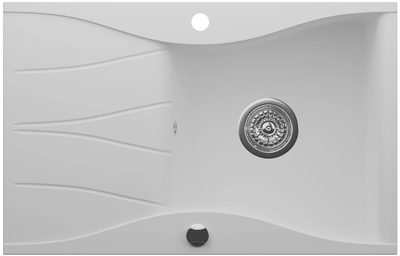 Zlewozmywak Kernau BI REGULAR KGS O 6078 1B1D Pure White