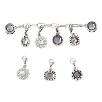 Джибітси Silver Adjustable Charm Chain