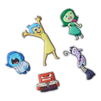 Przypinki do butów Jibbitz Pixar Inside Out 5Pck