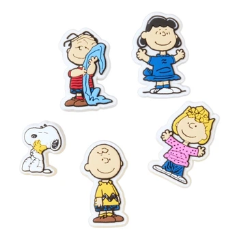 Przypinki do butów Jibbitz Peanuts Iii 5Pck