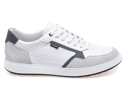 Кеди чоловічі IKOS 464-6L/WHITE 44 Білий