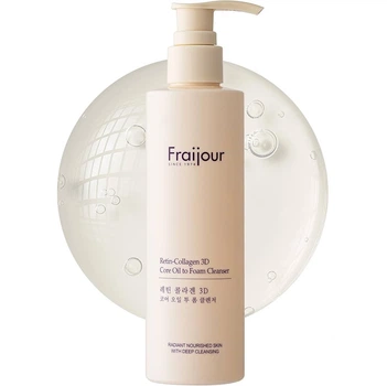 Гідрофільна олія-пінка з ретиналем та колагеном Fraijour Retin-Collagen 3D Core Oil to Foam Cleanser 210 ml