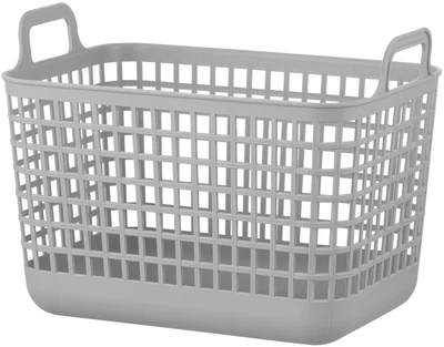 Кошик для зберігання ARDESTO пластик PP 12.5 л 33х22.5х25.2 см Сірий (ARHC2512GG)