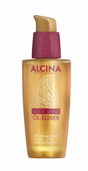 Олія-еліксир для волосся ALCINA NutriShine Ol-Elixier поживне з арганоою олією 50 мл