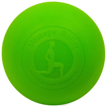 Масажний м'ячик EasyFit каучук 6.5 см салатовий (Салатовий)