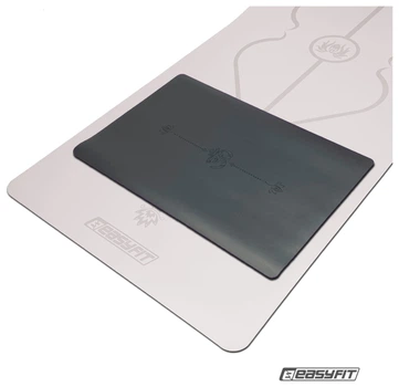 Міні-мат для йоги EasyFit Yoga Pad каучук 3,5 мм Чорний (EFIT_EF-1932)