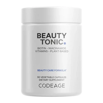 Beauty Tonic Biotin Supplement +Vitamins & Minerals - 90 vcaps мультивітамінний комплекс для краси з біотином для волосся, шкіри, нігтів та здорового вигляду