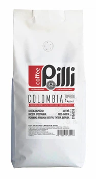 Кава зернова Pilli КОЛУМБІЯ Supremo Medellin – 1кг