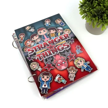Книга альбом на липучках Очень странные дела Stylebaby (000164)