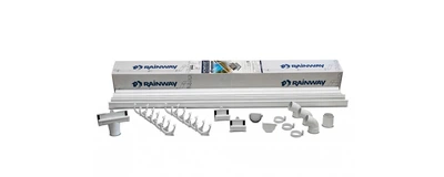 Комплект водостока RAINWAY 90мм L=6m Белый (090.001.RW.L6.2)